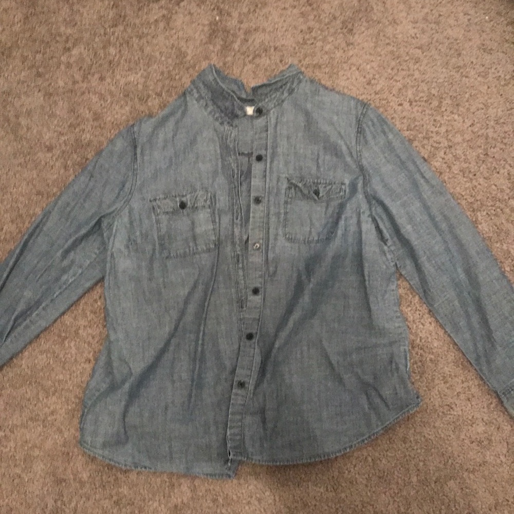 Old Navy Denim Button Down